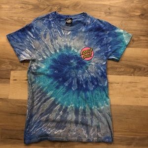 Santa Cruz skateboard tie dyed T-shirt